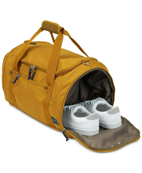 $140 New Skyway Coupeville 21" Carry-On Duffel Bag Yellow Softcase - evorr.com