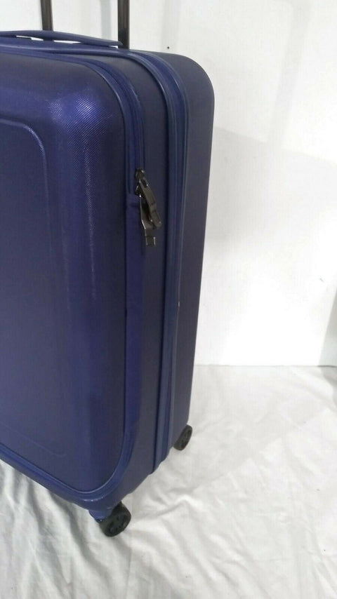 $320 Delsey Helium Shadow 4.0 25" Hard Expandable Spinner Suitcase Blue