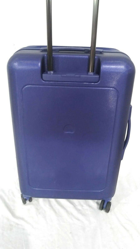 $320 Delsey Helium Shadow 4.0 25" Hard Expandable Spinner Suitcase Blue