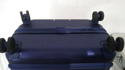 $320 Delsey Helium Shadow 4.0 25" Hard Expandable Spinner Suitcase Blue