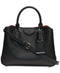 $248 New DKNY Womens Black Sullivan Satchel Leather Shoulder HandBag