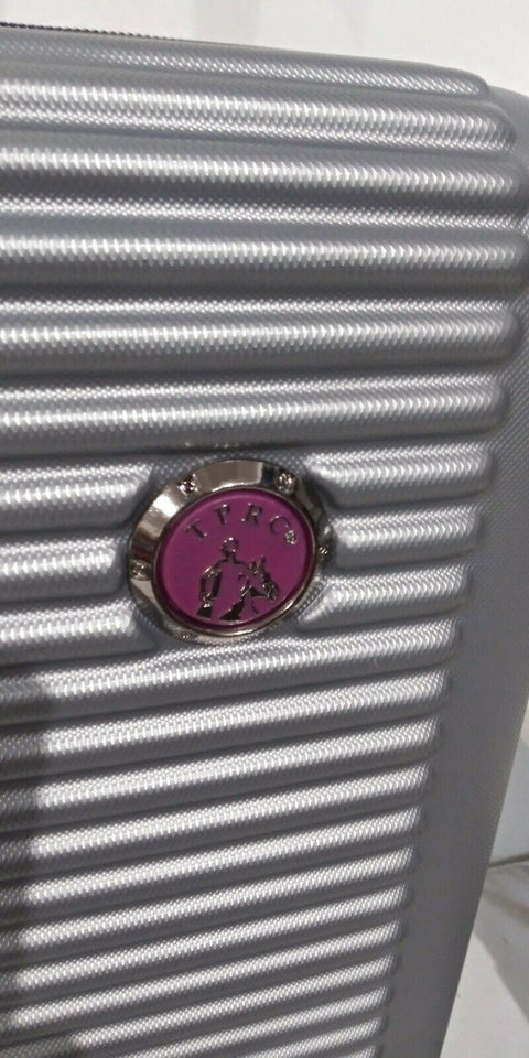 $480 New Traveler's Club Beijing Hard Case 28" Gray Luggage Suitcase TSA Lock