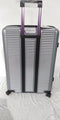 $480 New Traveler's Club Beijing Hard Case 28" Gray Luggage Suitcase TSA Lock