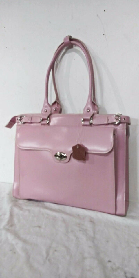 New McKlein USA Women's Winnetka Briefcase Laptop Tote Bag Blue