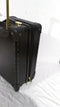 $320 Vince Camuto Hardside Carry-on Spinner Luggage Black Gold 20" Suitcase