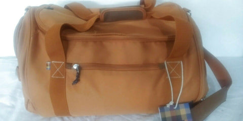 New Skyway Coupeville 21" Carry-On Duffel Bag Yellow Softcase Luggage Bag
