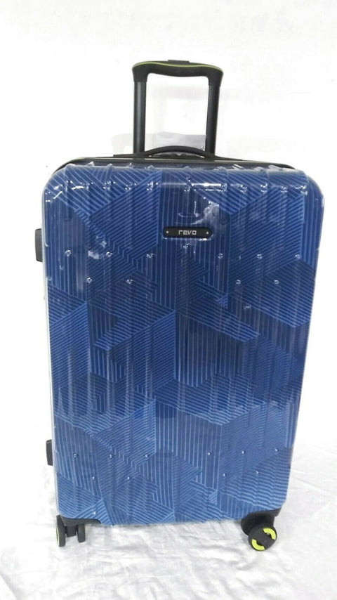 $200 NEW Revo Rain 25" Hard Case Expandable Spinner Suitcase Luggage TSA Lock