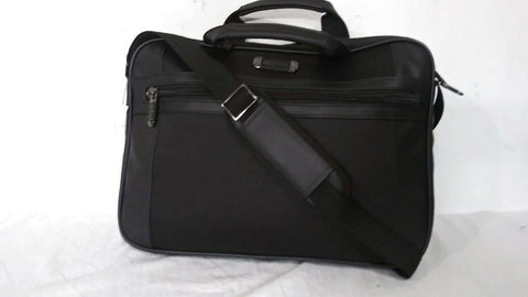 $460 KENNETH COLE REACTION SLIM TOP ZIP 15.6" LAPTOP BAG PORTFOLIO CASE BLACK