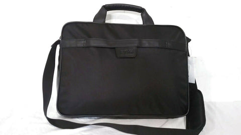 $460 KENNETH COLE REACTION SLIM TOP ZIP 15.6" LAPTOP BAG PORTFOLIO CASE BLACK