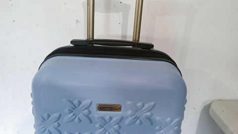 $300 New BCBG Generation Butterfly 20" Hard Spinner Suitcase Luggage Carry On