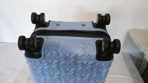 $300 New BCBG Generation Butterfly 20" Hard Spinner Suitcase Luggage Carry On