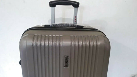 $360 NEW INUSA CHICAGO FRANCISCO HARDSIDE SPINNER 26" LUGGAGE SUITCASE CHAMPAGNE