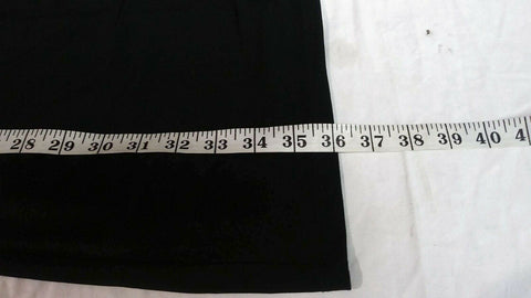 $109 Lauren Ralph Lauren Women's Black Cap Sleeve Tunic Dress Pleated Size 2P - evorr.com
