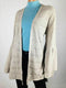 $69 Style&Co. Women Long Sleeve Front Open Bell Sleeve Cardigan Sweater Beige XL