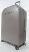 $350 New DKNY Allure 28" Hard Case Spinner Wheels Travel Suitcase Luggage Gray