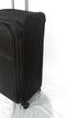 $300 New Delsey Helium 360 25" Expandable 8 Spinner Wheel Suitcase Black Luggage
