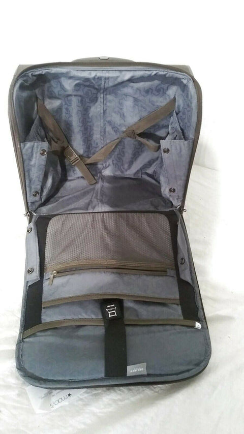 $220 Delsey Helium 360 Carry-On 2 Wheeled Under seat Bag Luggage Mocha