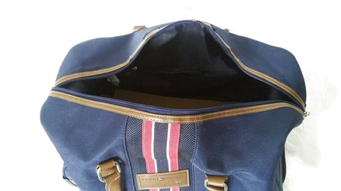 $200 Tommy Hilfiger Freeport Rolling City Duffel Bag 20" Carry-On Luggage Bag