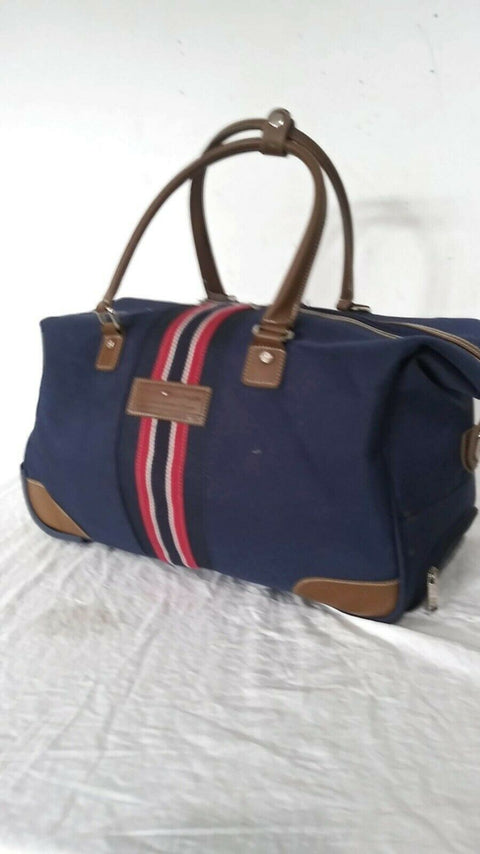 $200 Tommy Hilfiger Freeport Rolling City Duffel Bag 20" Carry-On Luggage Bag