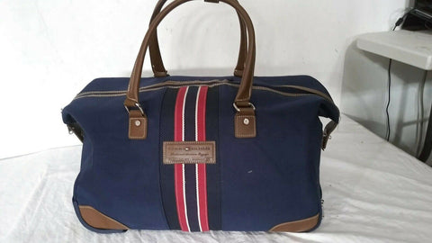 $200 Tommy Hilfiger Freeport Rolling City Duffel Bag 20" Carry-On Luggage Bag