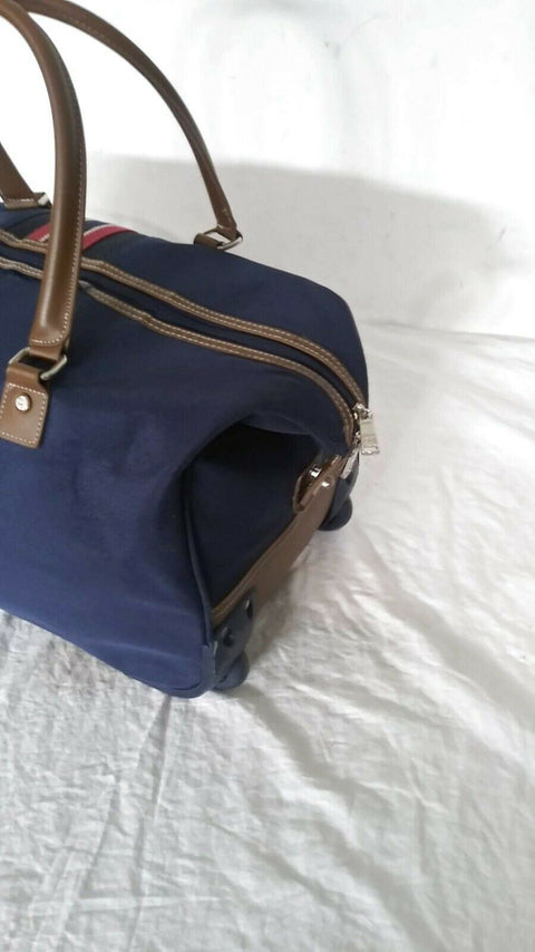 $200 Tommy Hilfiger Freeport Rolling City Duffel Bag 20" Carry-On Luggage Bag