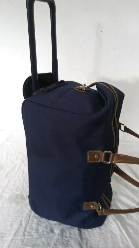 $200 Tommy Hilfiger Freeport Rolling City Duffel Bag 20" Carry-On Luggage Bag