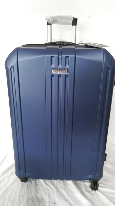 $400 NEW Elite Luggage Capitola 29" Hard Luggage Spinner Wheels Suitcase Blue