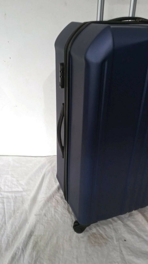 $400 NEW Elite Luggage Capitola 29" Hard Luggage Spinner Wheels Suitcase Blue