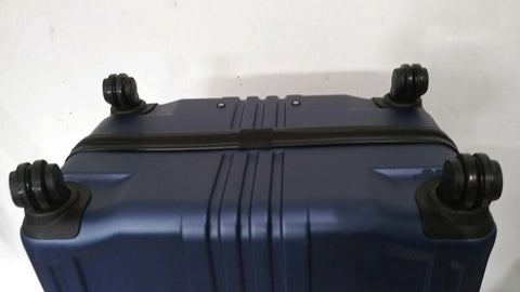 $400 NEW Elite Luggage Capitola 29" Hard Luggage Spinner Wheels Suitcase Blue