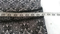 Lucky Brand Women 3/4 Sleeve Black White Print Button Blouse Top Size Plus 1X - evorr.com