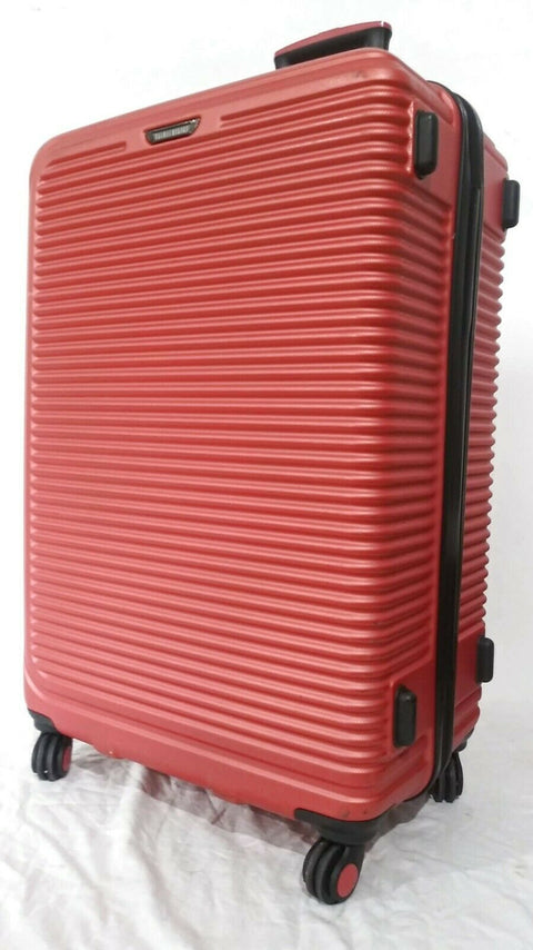 $380 Travel Select Savannah 28" Hard Spinner Luggage Suitcase Orange UPRIGHT