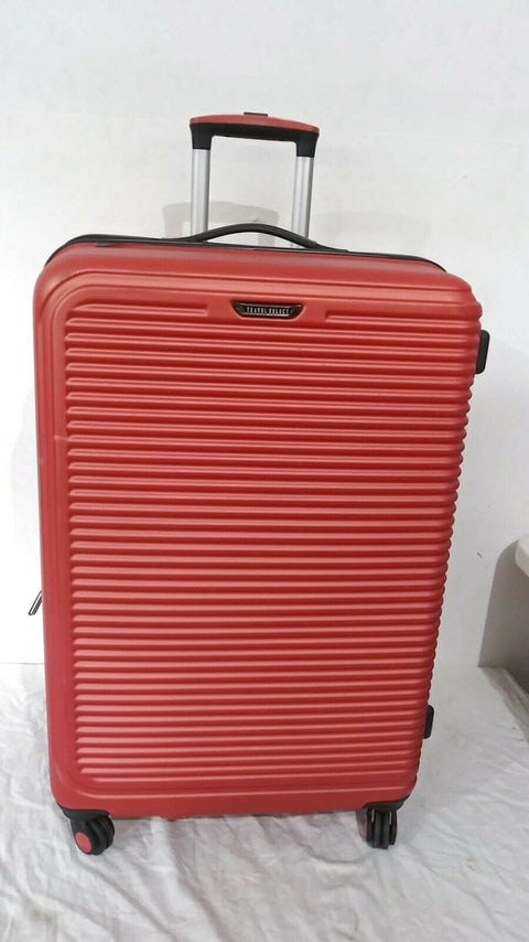 $380 Travel Select Savannah 28" Hard Spinner Luggage Suitcase Orange UPRIGHT