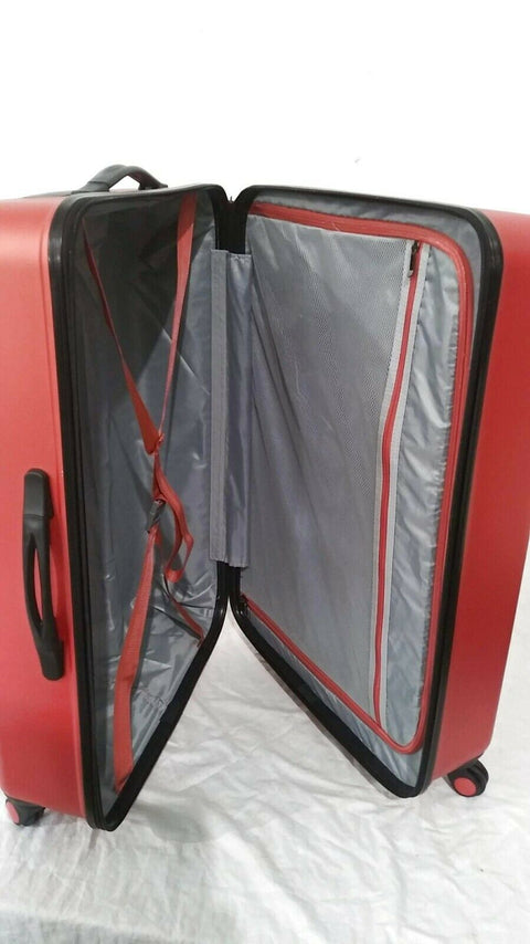 $380 Travel Select Savannah 28" Hard Spinner Luggage Suitcase Orange UPRIGHT