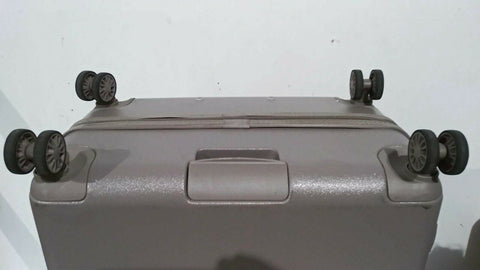 $350 DKNY Allure 28" Hard Case Spinner Wheels Travel Suitcase Luggage Gray
