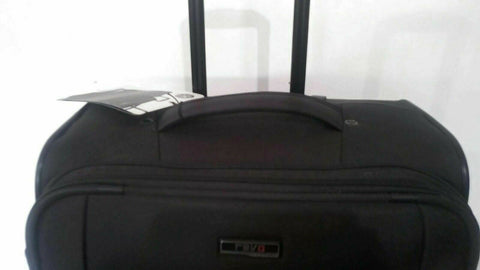 $200 NEW REVO Airborne 25" Soft Shell Spinner Suitcase Luggage Gray