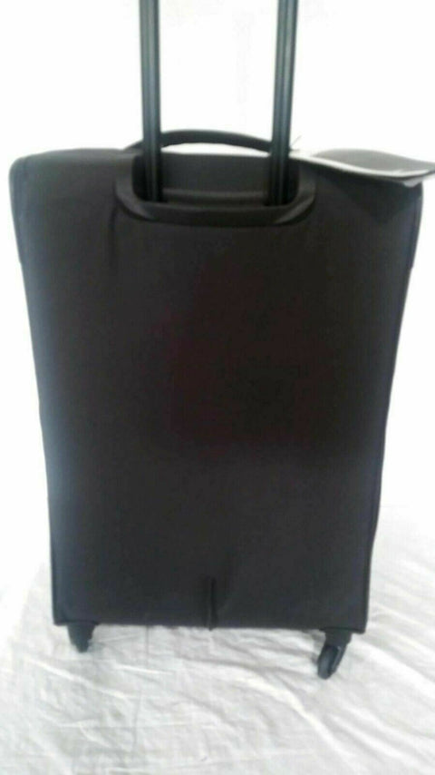 $200 NEW REVO Airborne 25" Soft Shell Spinner Suitcase Luggage Gray
