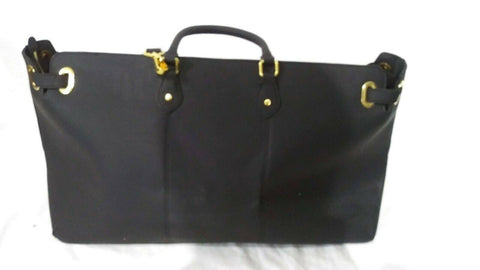 $380 New Joy Mangano Christie Weekender, Black Saffiano Leather Travel bag