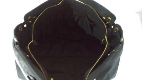 $380 New Joy Mangano Christie Weekender, Black Saffiano Leather Travel bag