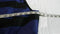 $275 NEW TAHARI Women's Black Blue Striped Long Party Gown Dress Belted Size 4 - evorr.com