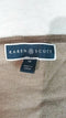 Karen Scott Women's Long Sleeve Beige Embroidery Button Cardigan Sweater Plus 1X