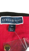 Karen Scott Women Long Sleeve Black Red Stripe Button Cardigan Sweater Plus 3X