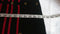 Karen Scott Women Long Sleeve Black Red Stripe Button Cardigan Sweater Plus 3X