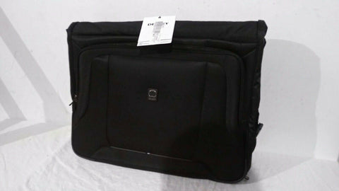 $220 New Delsey OptiMax Lite 21" Book-Opening Garment Bag Black