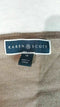 Karen Scott Women Long Sleeve Beige Embroidery Button Cardigan Sweater Plus 1X