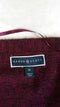 Karen Scott Women Long Sleeve Red Cable Knit Front Open Cardigan Sweater Plus 1X