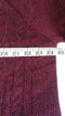 Karen Scott Women Long Sleeve Red Cable Knit Front Open Cardigan Sweater Plus 1X