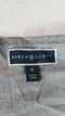 Karen Scott Women's Long Sleeve Gray Embroidery Button Cardigan Sweater Plus 1X