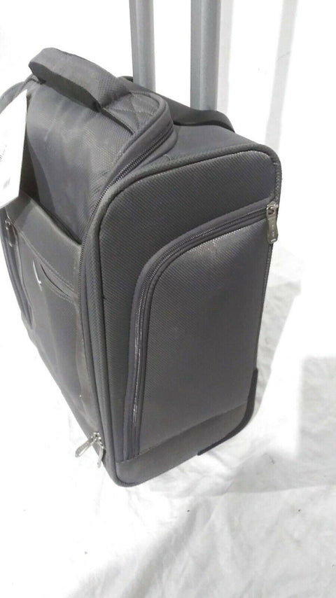 $240 NEW Ricardo Oceanside 16" Under-Seat Rolling Tote Carry On Bag Gray
