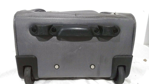 $240 NEW Ricardo Oceanside 16" Under-Seat Rolling Tote Carry On Bag Gray