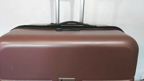 $340 London Fog Southbury II 29" Hard Expandable Spinner Luggage Suitcase  Rose